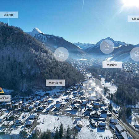 Roof Top Moutain View Direct Access Morzine Avoriaz Montriond Exterior foto